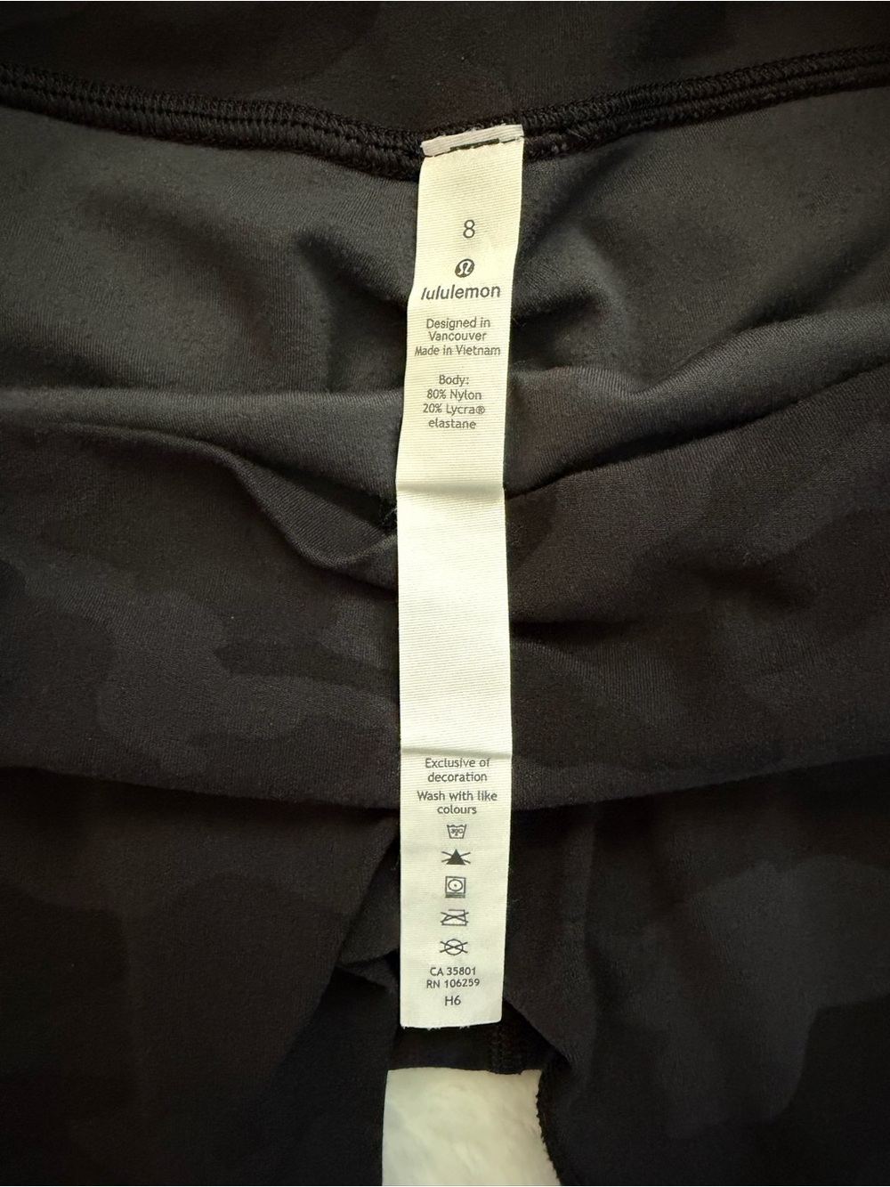 Lululemon Align High-Rise Legging Pant 25" Heritage 365 Camo Deep Coal Multi - 8 - Picture 8 of 10